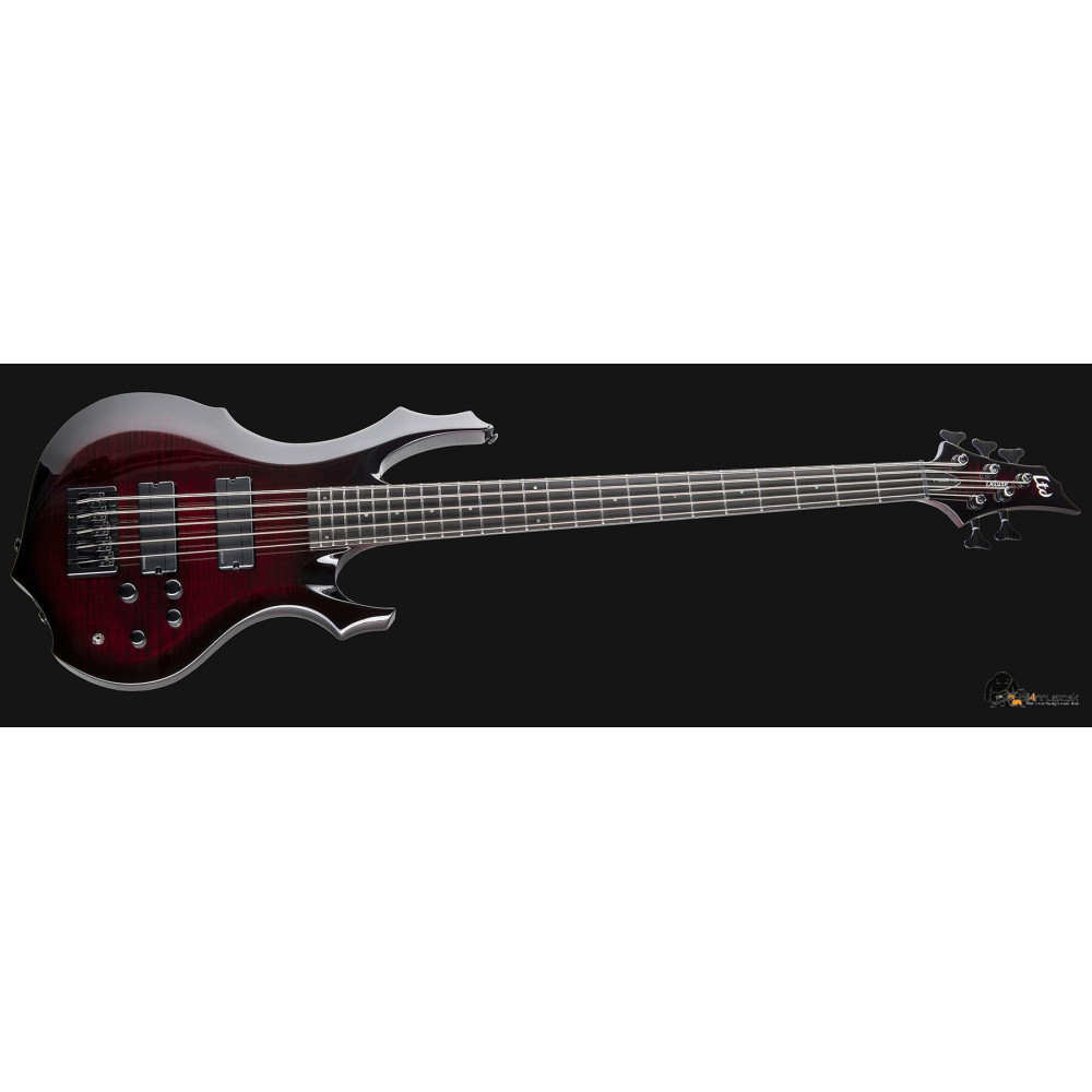 LTD F-1005 SEE THRU BLACK CHERRY SUNBURST