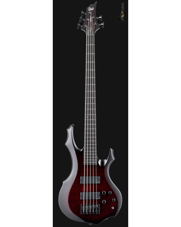 LTD F-1005 SEE THRU BLACK CHERRY SUNBURST