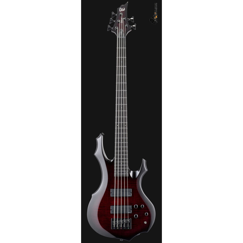 LTD F-1005 SEE THRU BLACK CHERRY SUNBURST