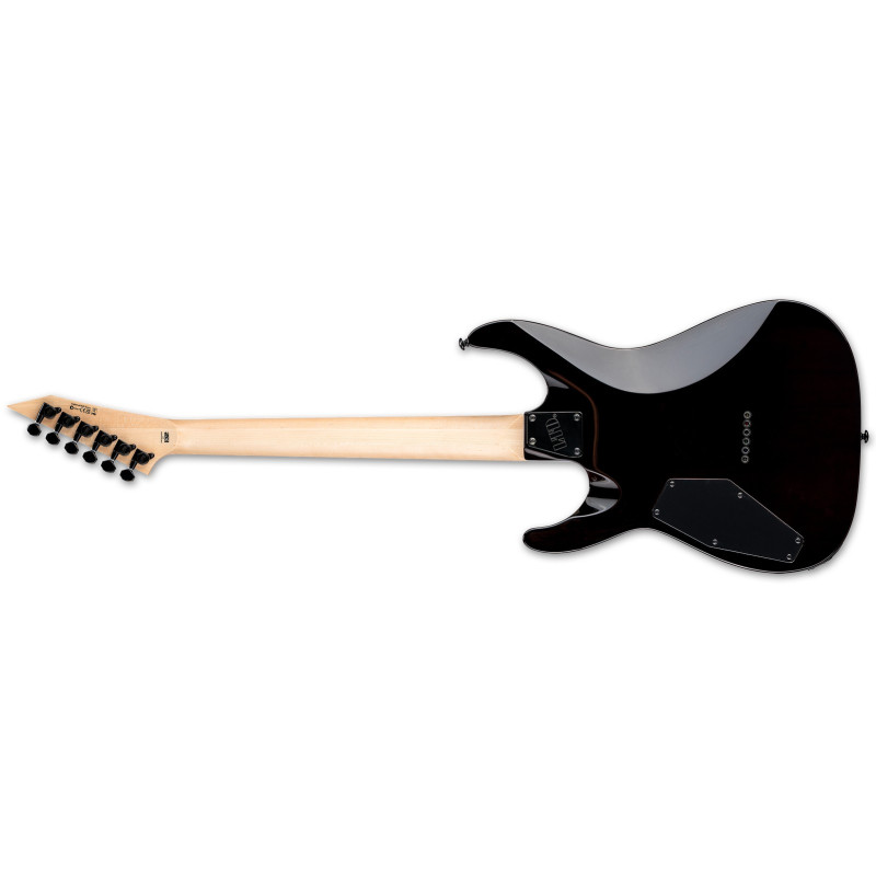 LTD MH-200HT QM Dark Brown Sunburst