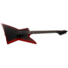 LTD EXL Black Metal II Black Red Burst Satin