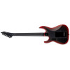 LTD M-6 EverTune 30 Black Metal II Black Red Burst Satin