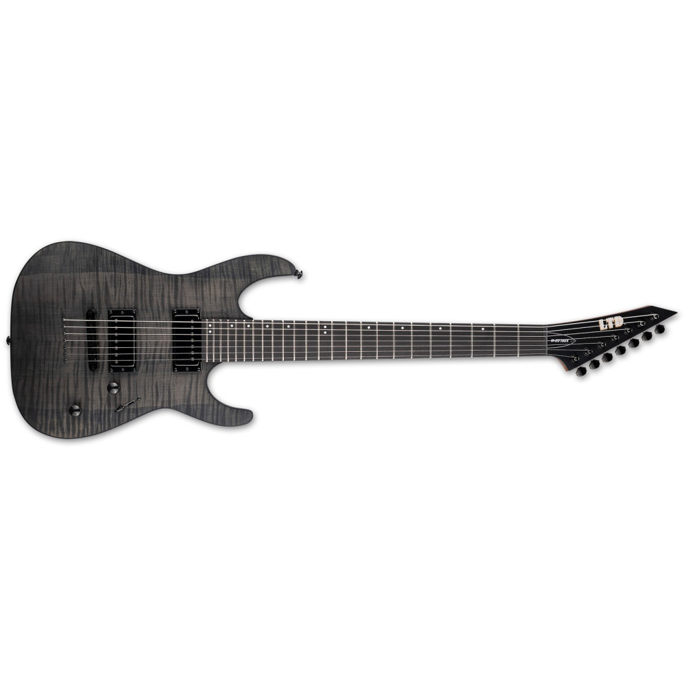 LTD M-207DX Baritone See Thru Black Satin