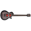 LTD BB-200 Baritone QM See Thru Black Sunburst Satin