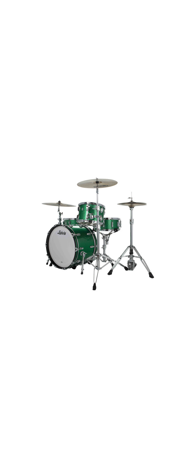 Ludwig L7342AX54WC Classic Oak FAB Green Sparkle