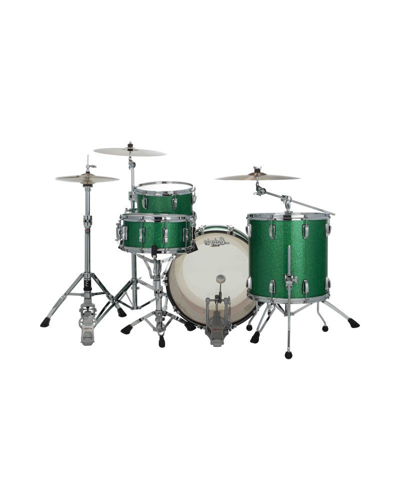 Ludwig L7342AX54WC Classic Oak FAB Green Sparkle