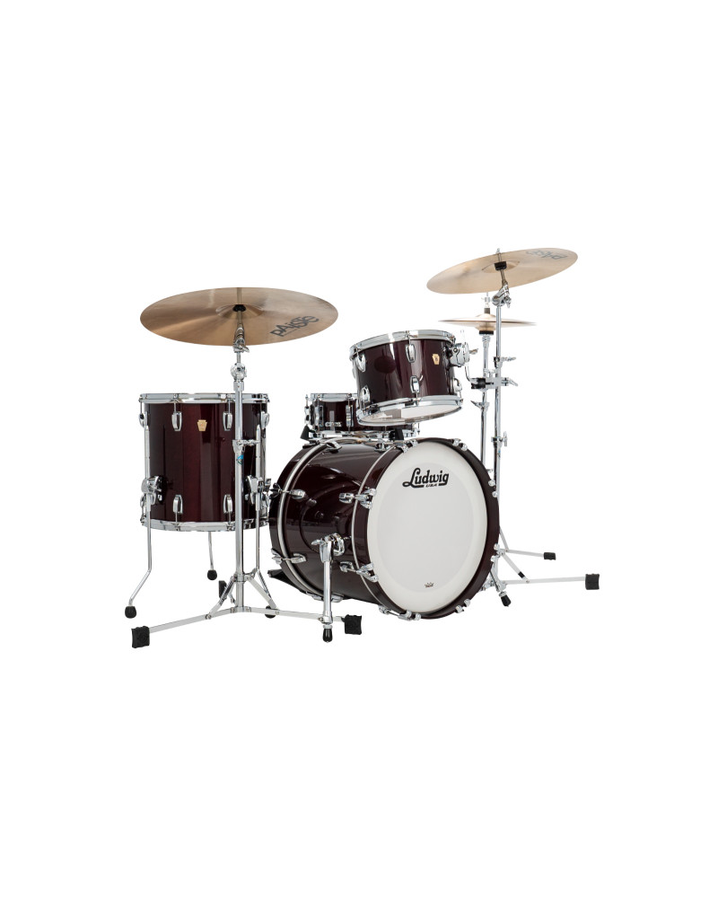Ludwig L84433AX0LWC Classic Maple Pro Beat Cherry Stain