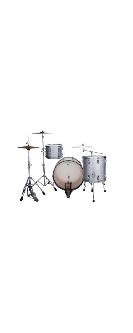 Ludwig L84433AX0SWC Classic Maple Pro Beat Silver Sparkle