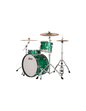 Ludwig L84433AX54WC Classic Maple Pro Beat Green Sparkle