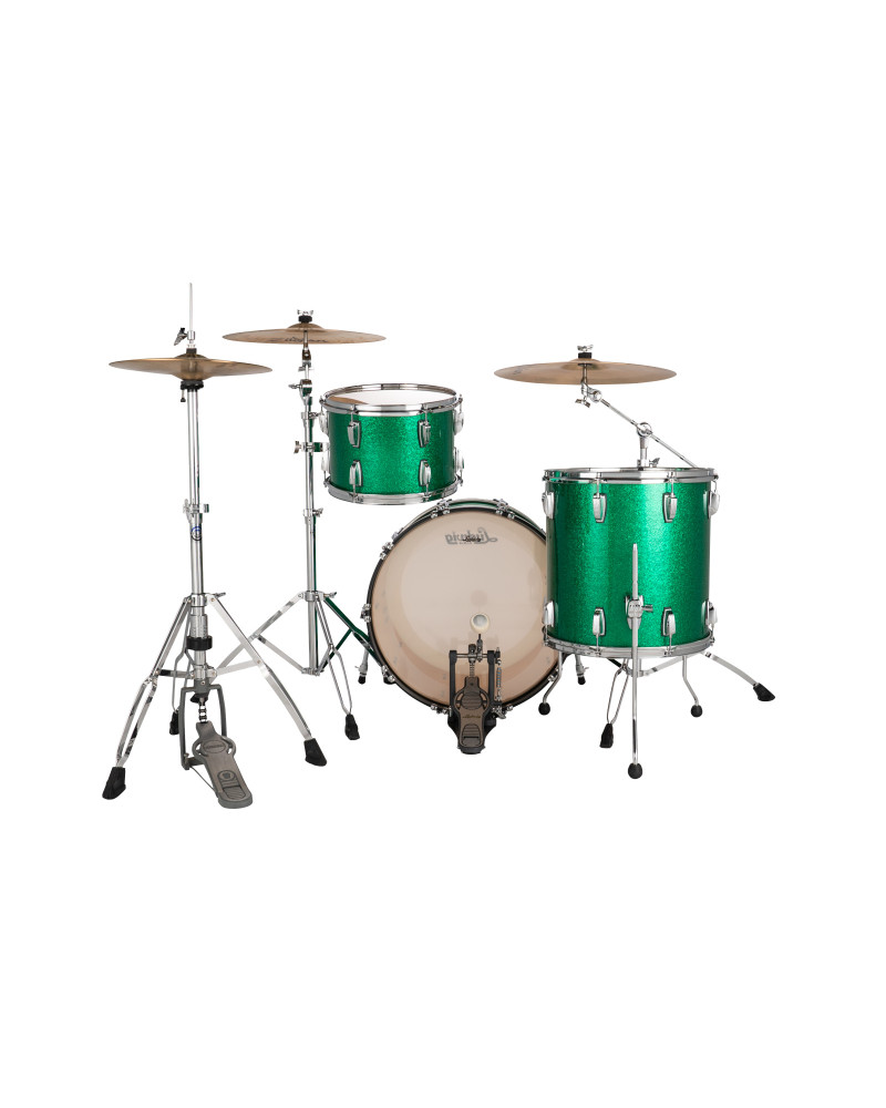 Ludwig L84433AX54WC Classic Maple Pro Beat Green Sparkle
