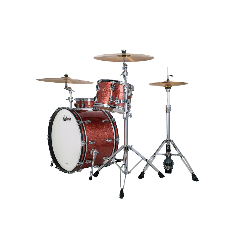 Ludwig L84433AXH2WC Pro Beat Copper Hybrid Sparkle