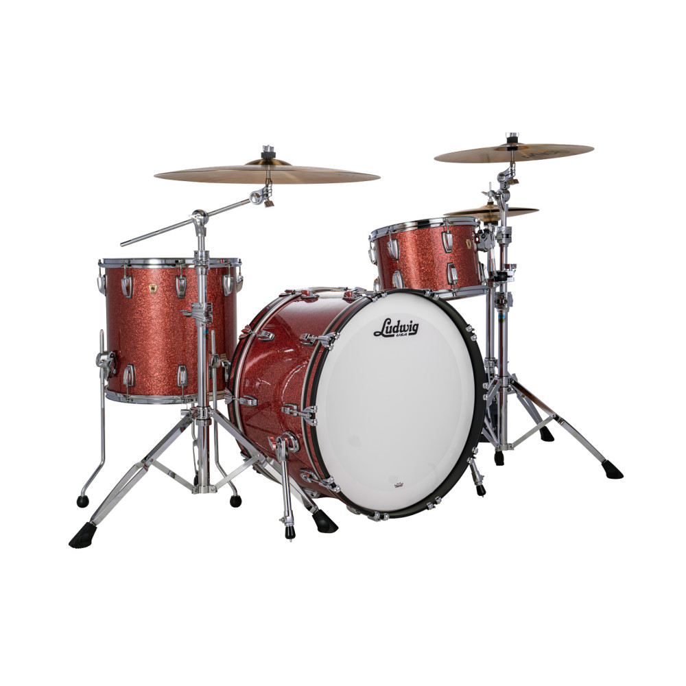 Ludwig L84433AXH2WC Pro Beat Copper Hybrid Sparkle