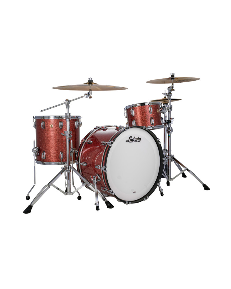 Ludwig L84433AXH2WC Pro Beat Copper Hybrid Sparkle