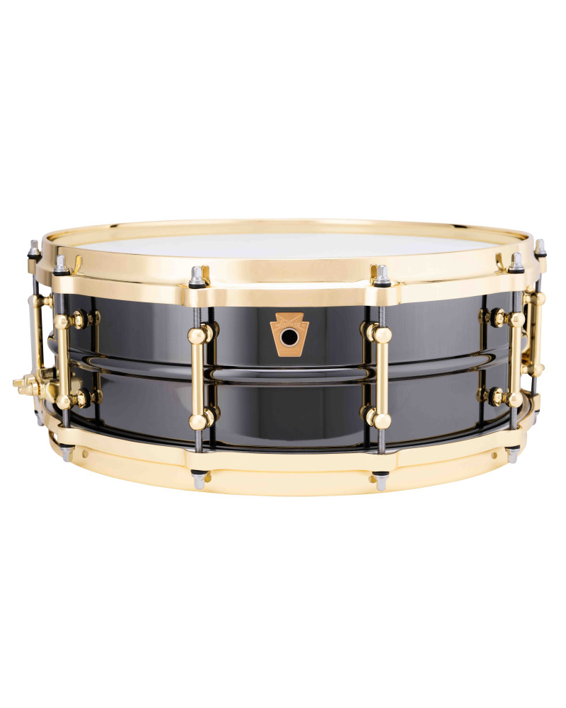 Ludwig LB416BT - Black Beauty Brass Snare Drum, 5x14