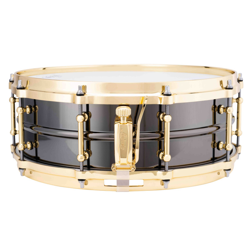 Ludwig LB416BT - Black Beauty Brass Snare Drum, 5x14