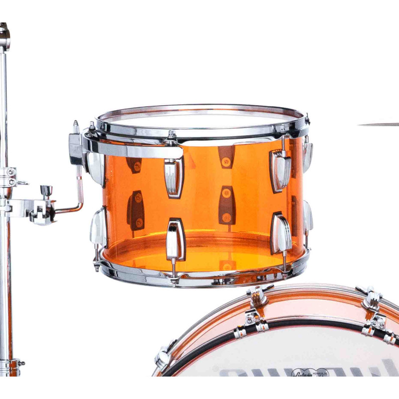 Ludwig LT904VXX47WCR 10x14 Vistalite Tom Tom Amber