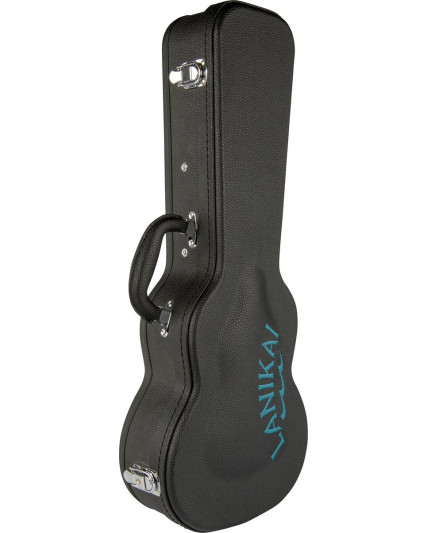 Lanikai LKHWC-C Case, for Concert Ukulele, black, embroidered logo