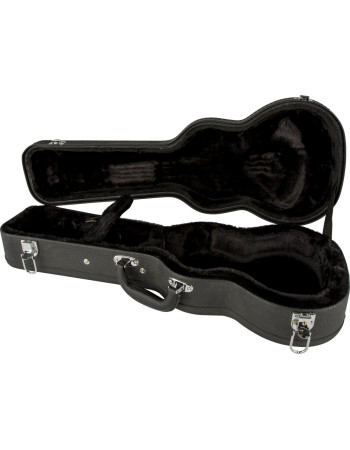Lanikai LKHWC-C Case, for Concert Ukulele, black, embroidered logo