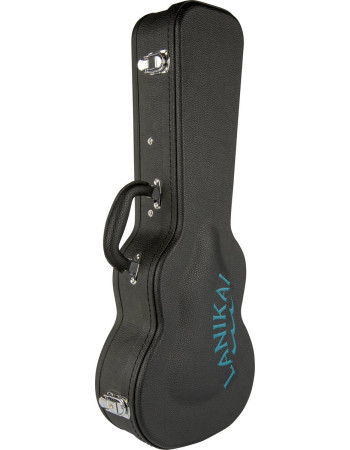Lanikai LKHWC-S Case, for Soprano Ukulele, black, embroidered logo