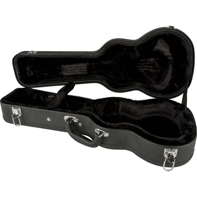 Lanikai LKHWC-S Case, for Soprano Ukulele, black, embroidered logo