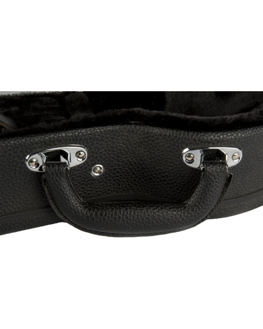 Lanikai LKHWC-S Case, for Soprano Ukulele, black, embroidered logo