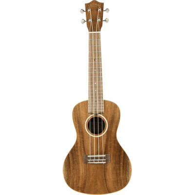 Lanikai LKUACS-C Concert Ukulele, All Solid Acacia Series, Softcase