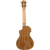 Lanikai LKUACS-CEC Concert Ukulele, All Solid Acacia Series, Cutaway, Preamp, Sof tcase