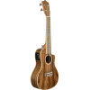 Lanikai LKUACS-CEC Concert Ukulele, All Solid Acacia Series, Cutaway, Preamp, Sof tcase