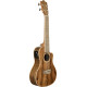 Lanikai LKUACS-CEC Concert Ukulele, All Solid Acacia Series, Cutaway, Preamp, Sof tcase