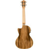 Lanikai LKUACS-CET Tenor Ukulele, All Solid Acacia Series, Cutaway, Preamp, Softc ase