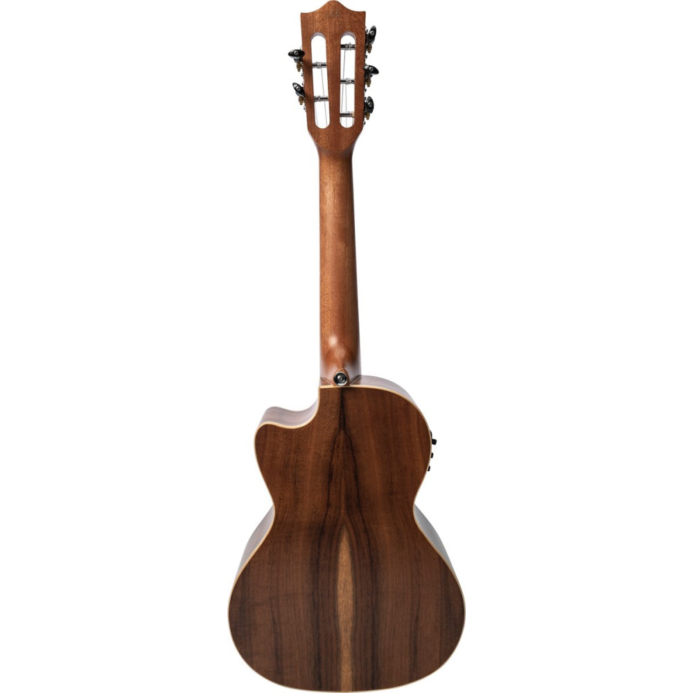 Lanikai LKUACST-5CET Tenor Ukulele, Acacia Solid Top Series, 5 String, Low/High G, Gigbag