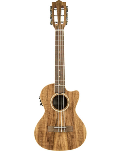 Lanikai LKUACST-6CET Tenor Ukulele, Acacia Solid Top Series, 6 String, Gigbag