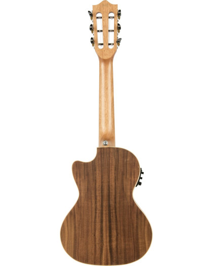 Lanikai LKUACST-6CET Tenor Ukulele, Acacia Solid Top Series, 6 String, Gigbag