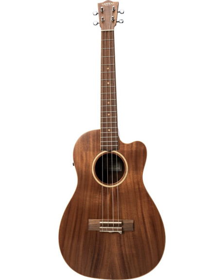 Lanikai LKUACST-CEB Baritone Ukulele, Acacia Solid Top Series, Cutaway, Preamp, Gi gbag