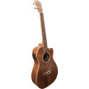 Lanikai LKUACST-CEB Baritone Ukulele, Acacia Solid Top Series, Cutaway, Preamp, Gi gbag