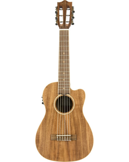 Lanikai LKUACST-CEG Guitarlele, Acacia Solid Top Series, Cutaway, Preamp, Gigbag