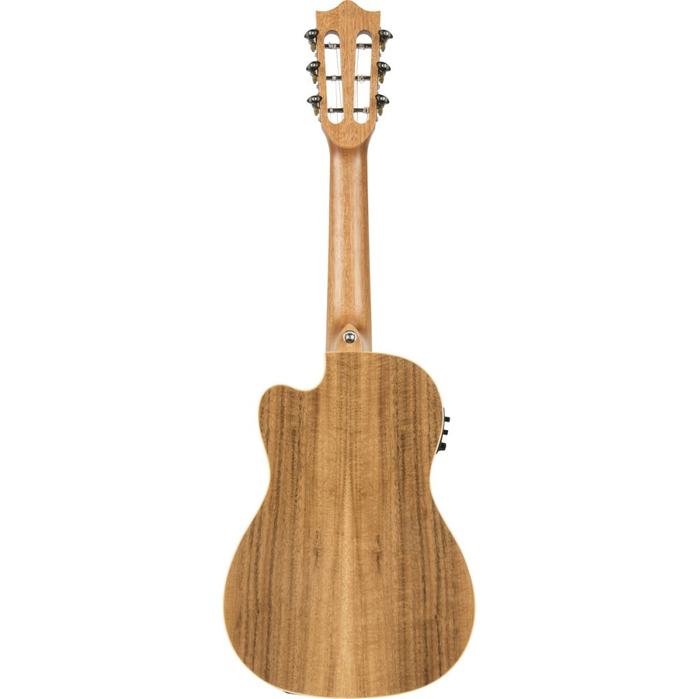 Lanikai LKUACST-CEG Guitarlele, Acacia Solid Top Series, Cutaway, Preamp, Gigbag