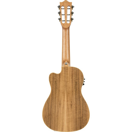 Lanikai LKUACST-CEG Guitarlele, Acacia Solid Top Series, Cutaway, Preamp, Gigbag