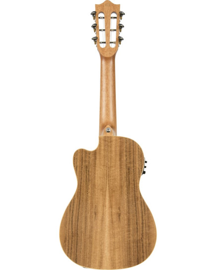 Lanikai LKUACST-CEG Guitarlele, Acacia Solid Top Series, Cutaway, Preamp, Gigbag