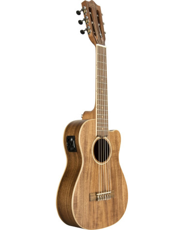 Lanikai LKUACST-CEG Guitarlele, Acacia Solid Top Series, Cutaway, Preamp, Gigbag