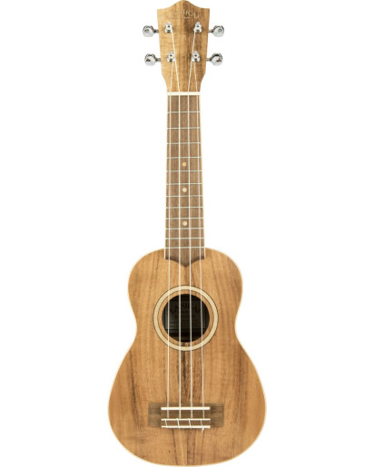 Lanikai LKUACST-S Soprano Ukulele, Acacia Solid Top Series, Gigbag