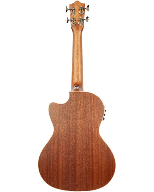 Lanikai LKUCDSTCET Tenor Ukulele, Cedar Solid Top Series, Cutaway, Preamp, Gigbag
