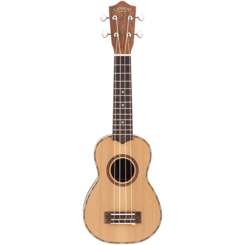 Lanikai LKUCDSTS Soprano Ukulele, Cedar Solid Top Series, Gigbag