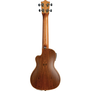 Lanikai LKUFB-CETC Concert Ukulele, Figured Bocote Series, Thin Body,Cutaway,Prea mp,Gigbag