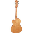 Lanikai LKUFM-5CET Tenor Ukulele, Flame Maple Series, 5 String, Low/High G, Pream p, Gigbag
