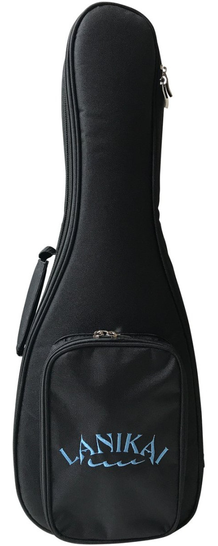Lanikai LKUFM-5CET Tenor Ukulele, Flame Maple Series, 5 String, Low/High G, Pream p, Gigbag