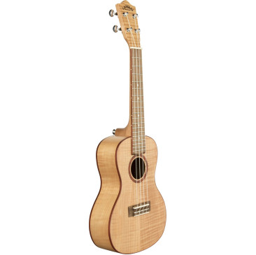 Lanikai LKUFM-C Concert Ukulele, Flame Maple Series, Gigbag