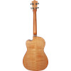 Lanikai LKUFM-CEB Baritone Ukulele, Flame Maple Series, Cutaway, Preamp, Gigbag