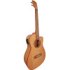 Lanikai LKUFM-CEB Baritone Ukulele, Flame Maple Series, Cutaway, Preamp, Gigbag