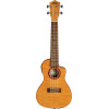 Lanikai LKUFM-CETC Concert Ukulele, Flame Maple Series, Thin Body, Cutaway, Pream p, Gigbag